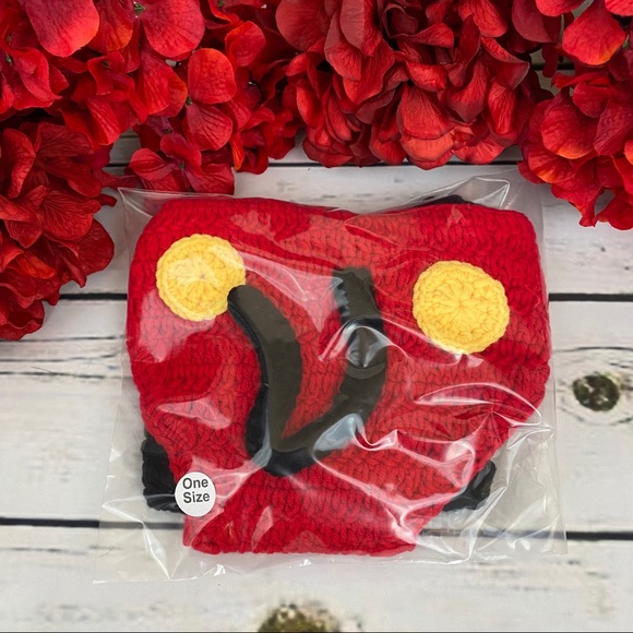 Newborn Baby Crochet Knit Mickey Mouse Outfit Photo Prop - Picture 9 of 9